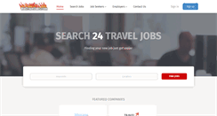 Desktop Screenshot of hottraveljobs.com